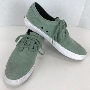 STATE Mint Green Suede Tie Shoes Sz 10.5